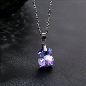 "Stainless Steel Beautiful Simple Necklaces for Girls/Women, UNI22353